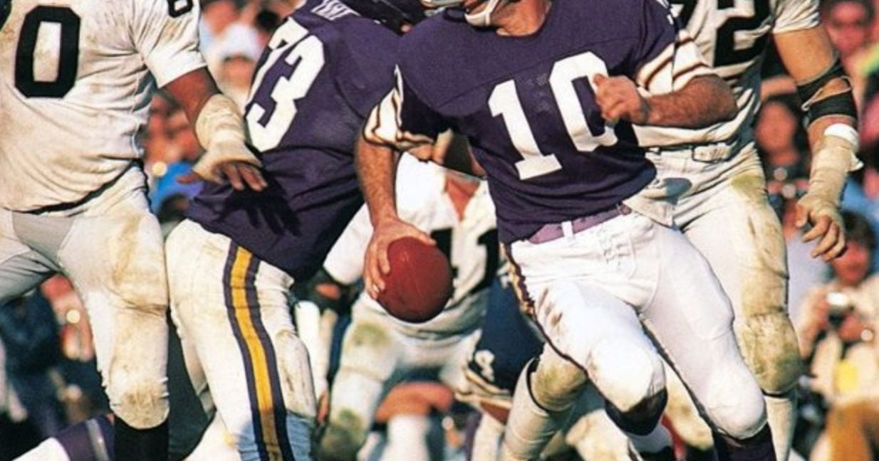 Fran Tarkenton named All-Time Minnesota Vikings franchise QB