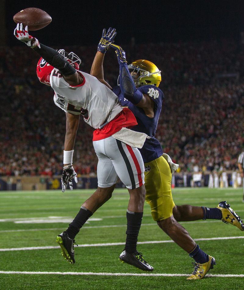 Georgia receiver Terry Godwin has his A.J. Green moment